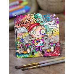 AALL & Create Stamp Set A7 1323 Camden Flower Market