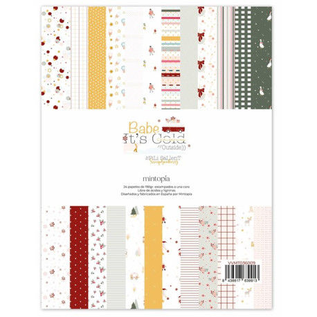 Mintopia Babe it's Cold Outside by Pili Sallent Pad 15x20cm