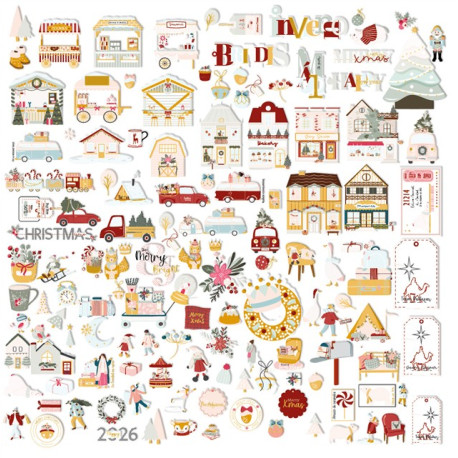 Mintopia Diecuts Babe it's Cold Outside by Pili Sallent