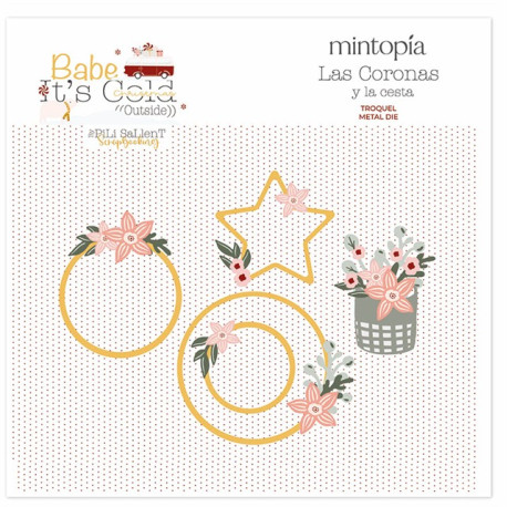 Mintopia Fustella Ghirlande Baby It's Cold Outside