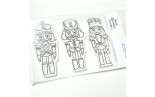 Sweet November Stamps Nutcracker Trio