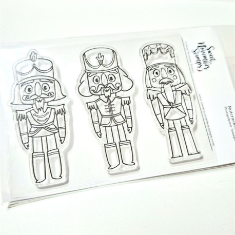 Sweet November Stamps Nutcracker Trio