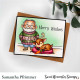 Sweet November Stamps Off Duty Santa and Reindeer