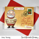 Sweet November Stamps Off Duty Santa and Reindeer