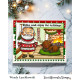Sweet November Stamps Off Duty Santa and Reindeer