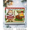 Sweet November Stamps Off Duty Santa and Reindeer