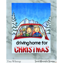 Sweet November Stamps Holiday Travels