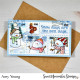Sweet November Stamps Postage Pals: Snowmen