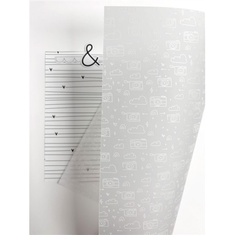 Dunaon 31 Foglio Vellum 30x30cm