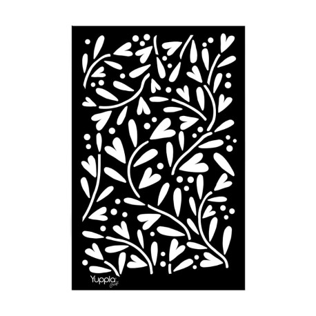 YupplaCraft BLACK STENCIL - Fantasia di Rametti