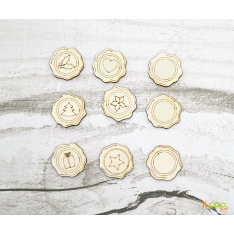 YupplaCraft Legnetti Piccoli sigilli