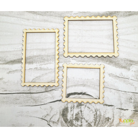 YupplaCraft Legnetti Cornici francobollo