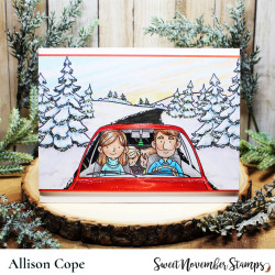 Sweet November Stamps Holiday Travels