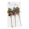 Prima Marketing Twinkle & Treats Flowers Evergreen Sprigs 3pz