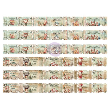 Prima Marketing Twinkle & Treats Tickets 36pz