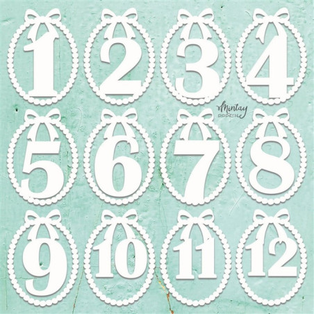 Mintay Papers Chippies - Decor - Baby Milestones