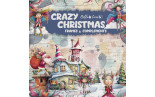 Bellaluna Crafts Crazy Christmas FRAMES & COMPLEMENTS Paper Pad 30x30cm