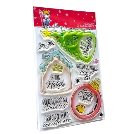 GLIMPS CLEAR STAMPS - GCS 25-215 TAG NATALOSE