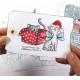 L'Encre et l'Image The Mouse Family's Christmas Clear Stamp