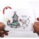 L'Encre et l'Image The Mallow Family's Christmas Tree Clear Stamp