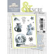 L'Encre et l'Image The Mallow Family in the Moonlight Clear Stamp