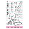 C.C. Design Henry & Twila Cocoa Clear Stamp