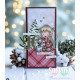 C.C. Design Henry & Twila Christmas Clear Stamp