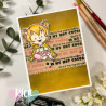 C.C. Design Henry & Twila Christmas Clear Stamp