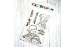 C.C. Design Henry & Twila Cocoa Clear Stamp