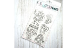 C.C. Design Misfits Clear Stamp