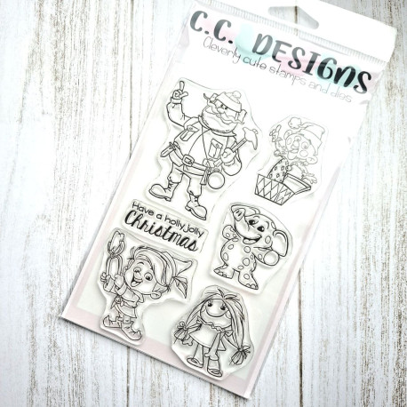 C.C. Design Misfits Clear Stamp