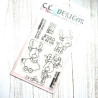 C.C. Design Rodney Reindeer Clear Stamp
