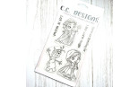 C.C. Design Let It Snow Clear Stamp