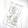 C.C. Design Let It Snow Clear Stamp