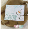 C.C. Design Let It Snow Clear Stamp