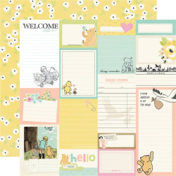Simple Stories Say Cheese Classic Pooh Baby Collection Kit 30x30cm