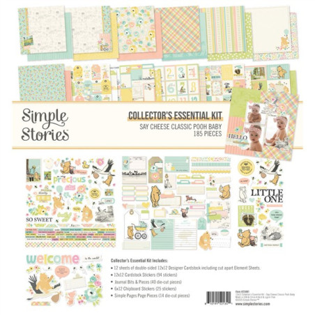 Simple Stories Say Cheese Classic Pooh Baby Collector's Essential Kit
