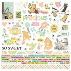 Simple Stories Say Cheese Classic Pooh Baby Collector's Essential Kit