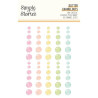 Simple Stories Say Cheese Classic Pooh Baby Glitter Enamel Dots