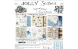 Craft o' Clock Jolly Season Basic Papers Set 20x20cm 24fg