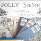 Craft o' Clock Jolly Season Basic Papers Set 20x20cm 24fg