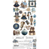 Craft o' Clock Jolly Season Extras Set Winter 15,75x30,5cm