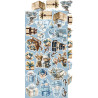 Craft o' Clock Jolly Season Extras Set Winter 15,75x30,5cm