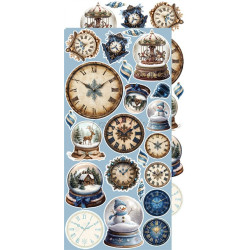 Craft o' Clock Jolly Season Extras Set Winter 15,75x30,5cm