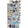 Craft o' Clock Jolly Season Extras Set Winter 15,75x30,5cm