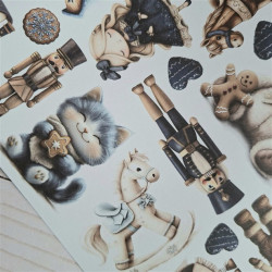 Craft o' Clock Jolly Season Extras Set Winter 15,75x30,5cm