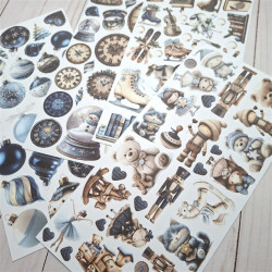 Craft o' Clock Jolly Season Extras Set Winter 15,75x30,5cm