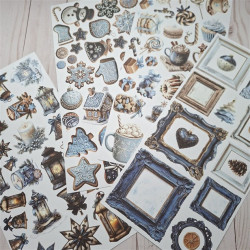 Craft o' Clock Jolly Season Extras Set Winter 15,75x30,5cm