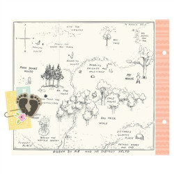 Simple Stories Say Cheese Classic Pooh Baby 6x8 Inch Binder Inserts