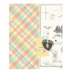 Simple Stories Say Cheese Classic Pooh Baby 6x8 Inch Binder Inserts